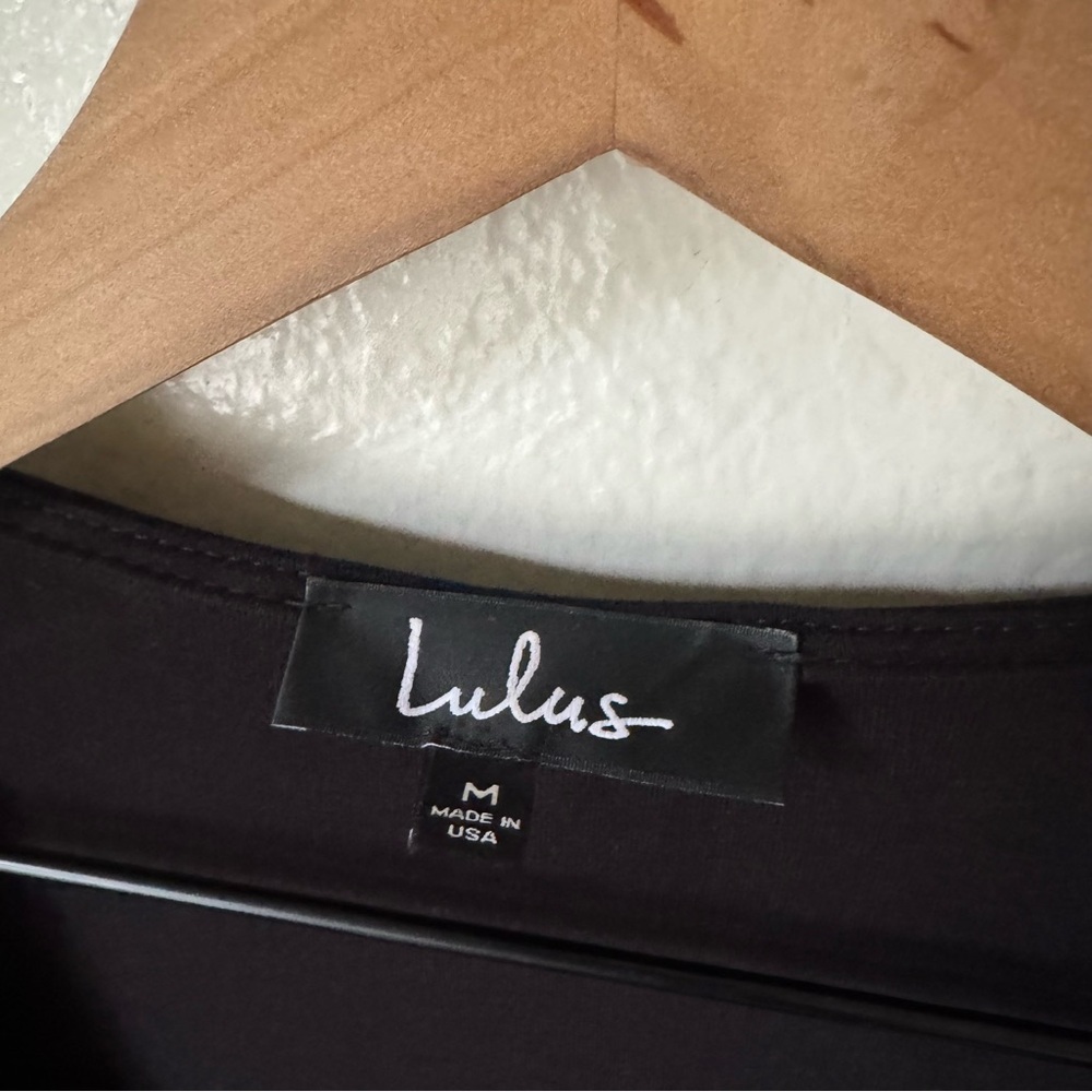 Lulus | Evolve Black Wrap Maxi Dress - Picture 4 of 7